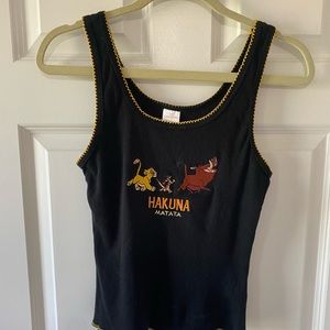Lion king tank top